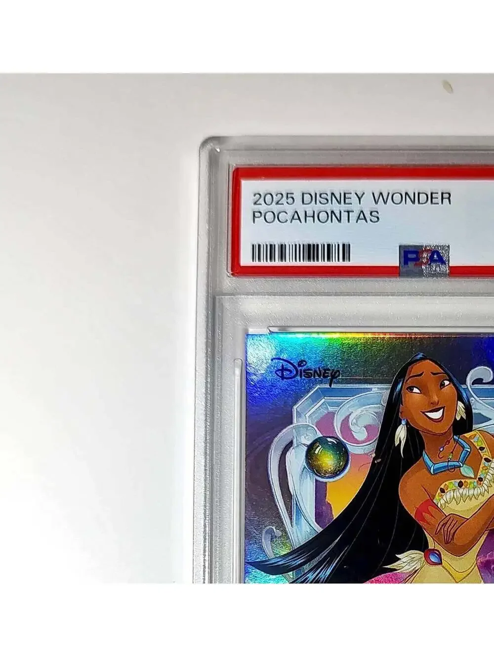 Pocahontas 2025 Topps Disney Cartoon Princess #157 Card Pocahontas PSA 9